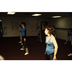 Fitness class attendees