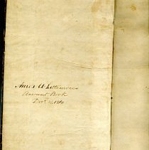 "Amos Whittemore account Book, 31st Dec., 1814"