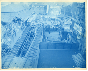 Dudley Street Station, progress on east loop