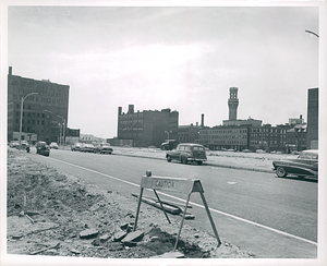 Looking southerly from Washington and Troy Streets