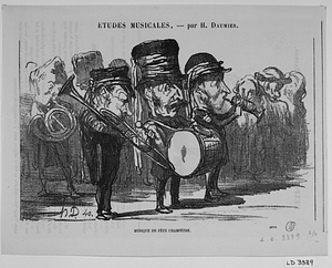 MUSIQUE DE FÊTE CHAMPÊTRE. --- MUSIQUE DE L'ANCIENNE LOTERIE.