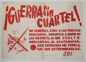 ¡Guerra sin cuartel! No compres, sino a los precios marcados ...