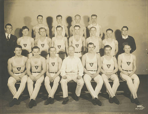 1929-1930 Springfield College Men's Gymnastics Team