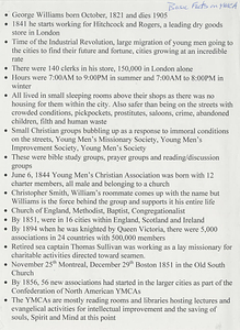 Basic Facts on YMCA