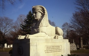 Mount Auburn Cemetery (Cambridge, Mass.) gravestone: unidentified