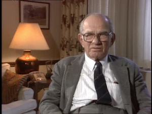 War and Peace in the Nuclear Age; Interview with James Fulbright, 1986