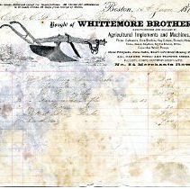 Whittemore Brothers Receipt No. 34 Merchants Row