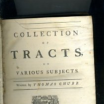 Collection of Tracts on Various Subjects