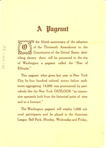 A Pageant