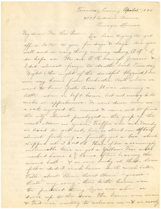 Letter from Mildred Bryant-Jones to W. E. B. Du Bois