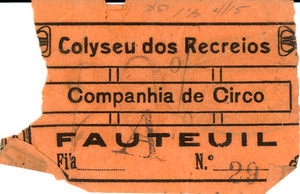 Admission ticket to Colyseu dos Recreios