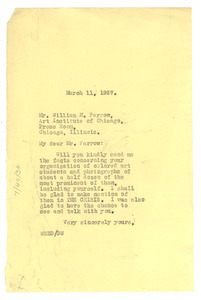 Letter from W. E. B. Du Bois to William M. Farrow