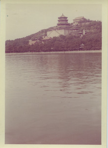 Tower of Buddhist incense on Kunming Lake