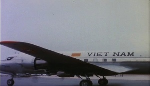 President Johnson Visits Cam Ranh Bay Airforce Base, Vietnam