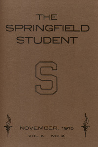 The Springfield Student (vol. 6, no. 2), November 1915