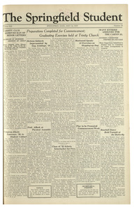 The Springfield Student (vol. 19, no. 28) May 24, 1929