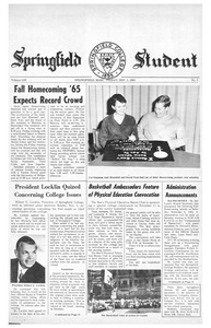The Springfield Student (vol. 53, no. 06) November 5, 1965