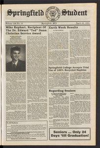 The Springfield Student (vol. 108, no. 22) Apr. 28, 1994