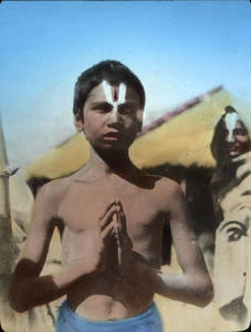 Boy Wearing Tilaka (India)