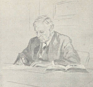 Drawing of McCurdy by Karpovich