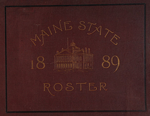 Maine state roster 1889