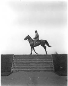 Horseback rider at Keewaydin