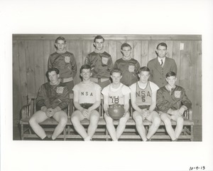 Boys' basketball team, New Salem Academy