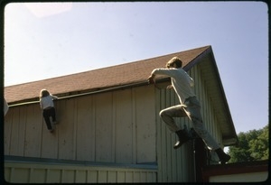 Sons of Robert F. Kennedy leaping between rooftops