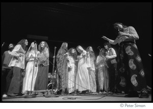 Fairfax Street Choir performing on last night of the Kohoutek Celebration of Consciousness