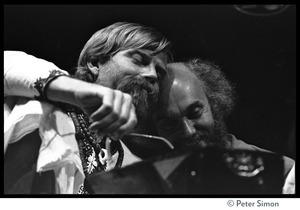 Amazing Grace performing at Zellerbach Hall, U.C. Berkeley, with Allen Ginsberg
