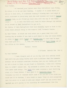 Transcript of letter from Martha Hudson and Daniel Hudson to Erasmus Darwin Hudson