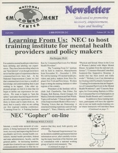 National Empowerment Center newsletter. no. 3