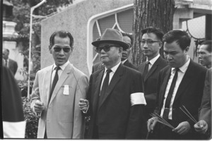 Constituent Assembly Chairman Phan Khac Suu and other deputies; Saigon