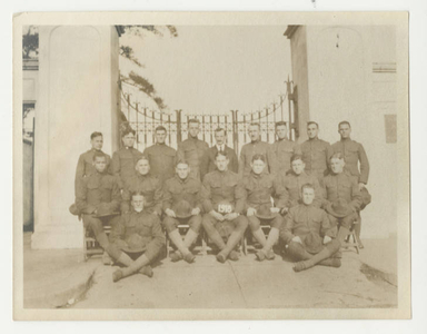 SATC Football Squad without Hats (1918)
