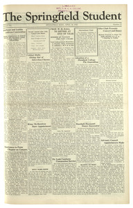 The Springfield Student (vol. 20, no. 22) April 18, 1930