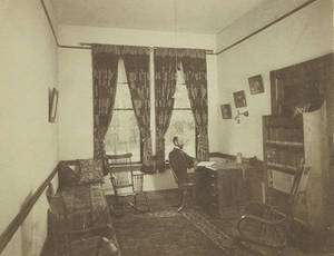 Dr. Ballantine in his office, c. 1898