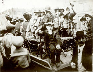Boy Scouts in a Crowd (c. 1911)