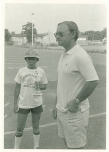Chuck Roys at Springfield College Baseball School, July 1982