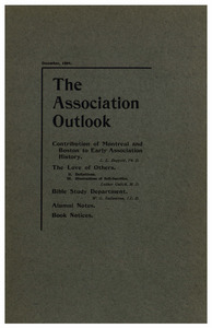 The Association Outlook (vol. 9 no. 2), December, 1899