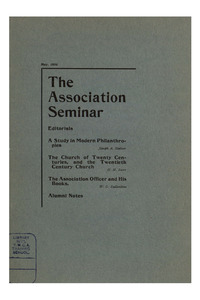The Association Seminar (vol. 14 no. 8), May, 1906