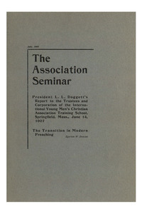 The Association Seminar (vol. 15 no. 10), July, 1907