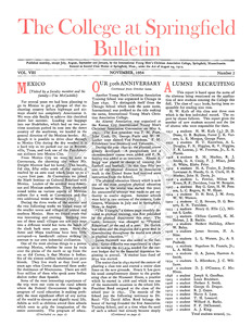 The Bulletin (vol. 8, no. 2), November 1934