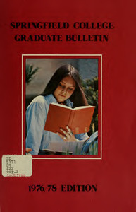 Springfield College Graduate Catalog, 1976-1978
