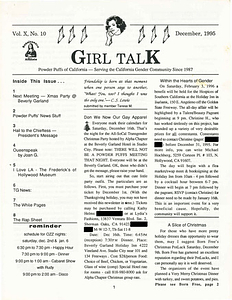 Girl Talk, Vol. 10 No. 10 (December, 1995)