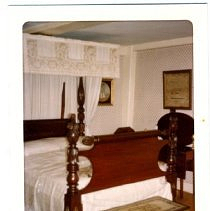 Bedroom of Jason Russell House, 1959