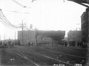 Molasses flood, clean up