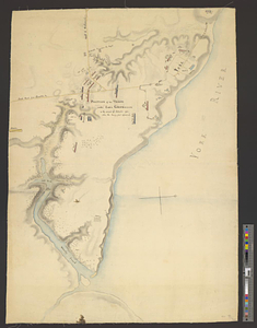 Position of the troops under Earl Cornwallis on the 28 and 29th September 1781; when the enemy first appeared