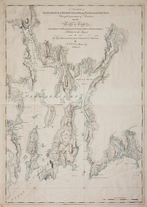 A chart of the harbour of Rhode Island and Narraganset Bay surveyed in pursuance of directions from the Lords of Trade to his majesty's surveyor general for the northern district of North America