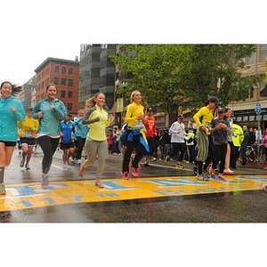 Runners at "One Run" event in Boston (May 2013)