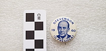 Lapel Pin, "Stevenson for President"